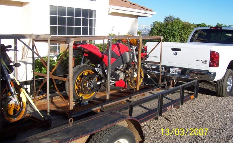 harley davidson motorcycle delivery
